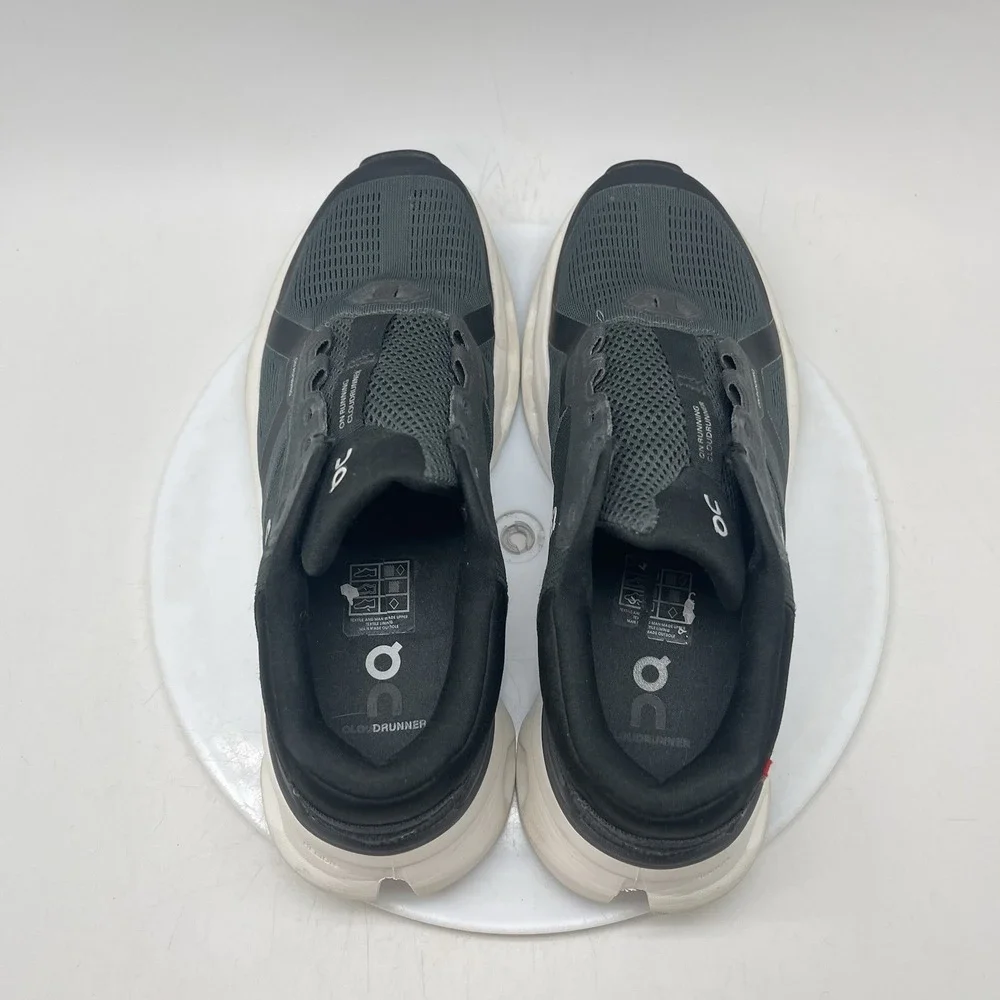 On Cloudrunner 2 Womens Size 8.5 Eclipse Black Athletic Running Shoes Sneakers